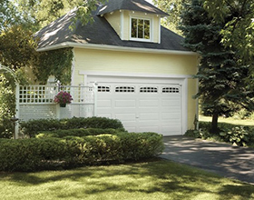 Window White Garage Door Installation & Repair